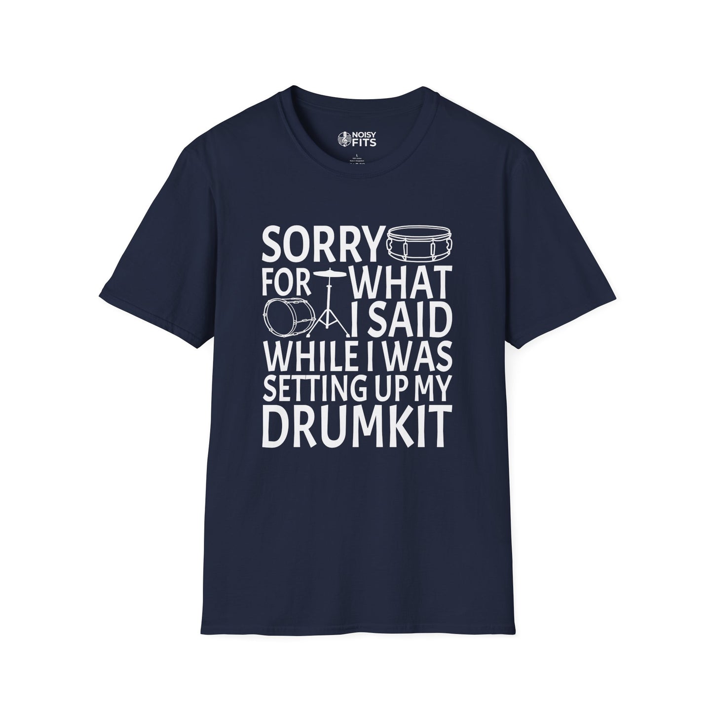 Drum Setup Apology T-Shirt
