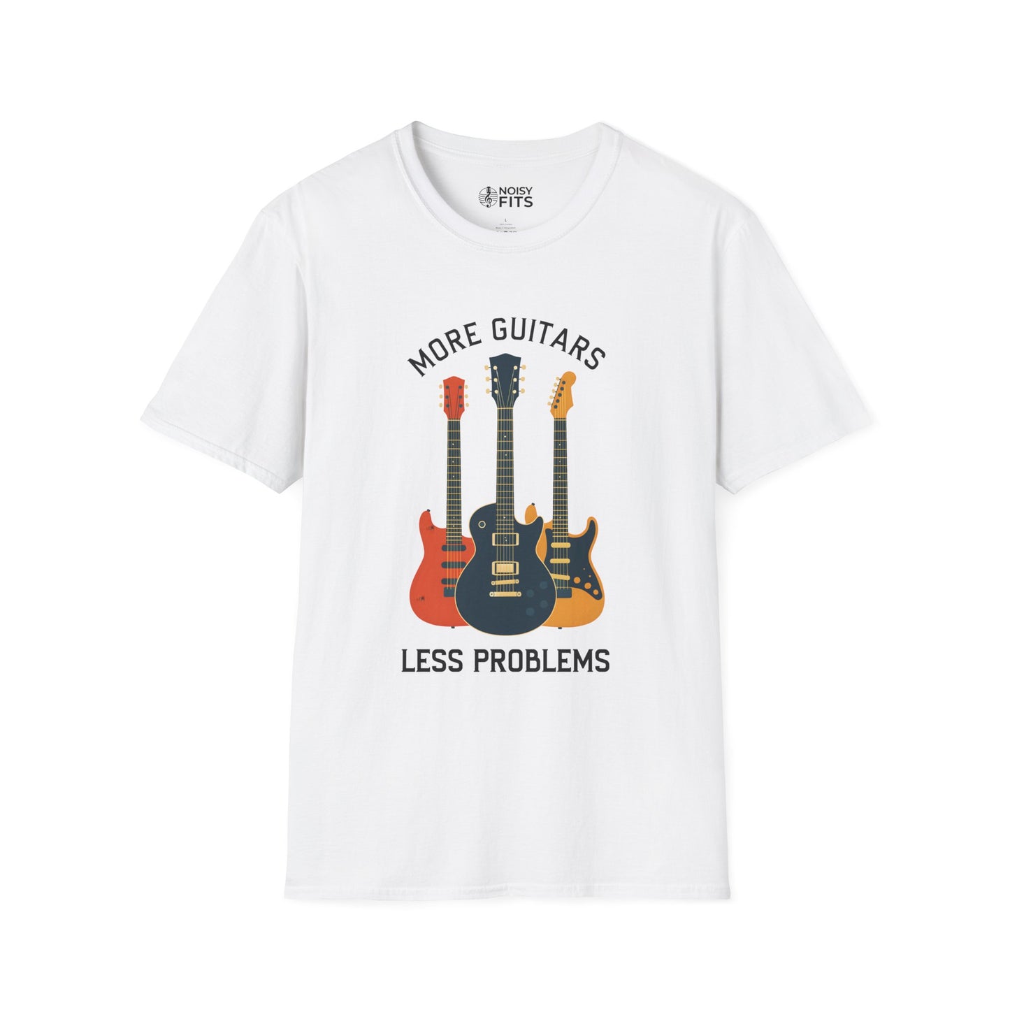 More Guitars Less Problems T-Shirt