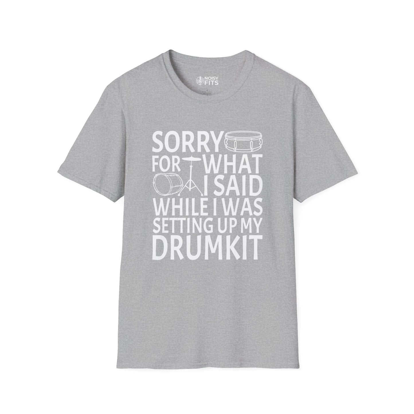 Drum Setup Apology T-Shirt