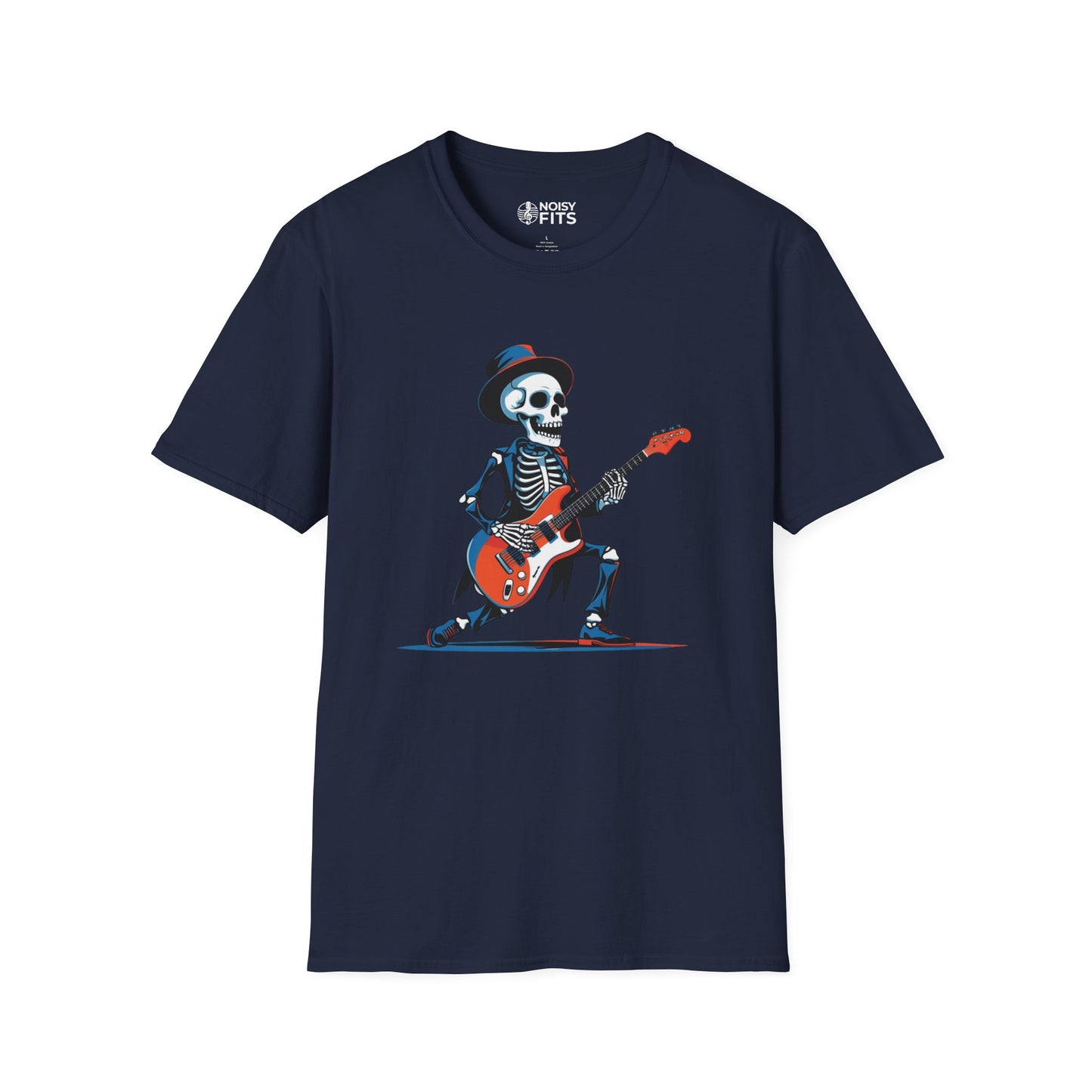 Skeleton Playing Guitar T-Shirt