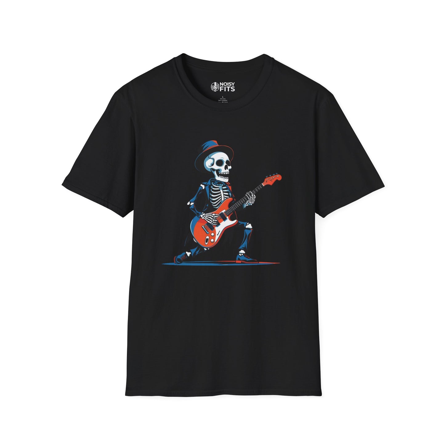 Skeleton Playing Guitar T-Shirt