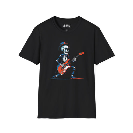 Skeleton Playing Guitar T-Shirt