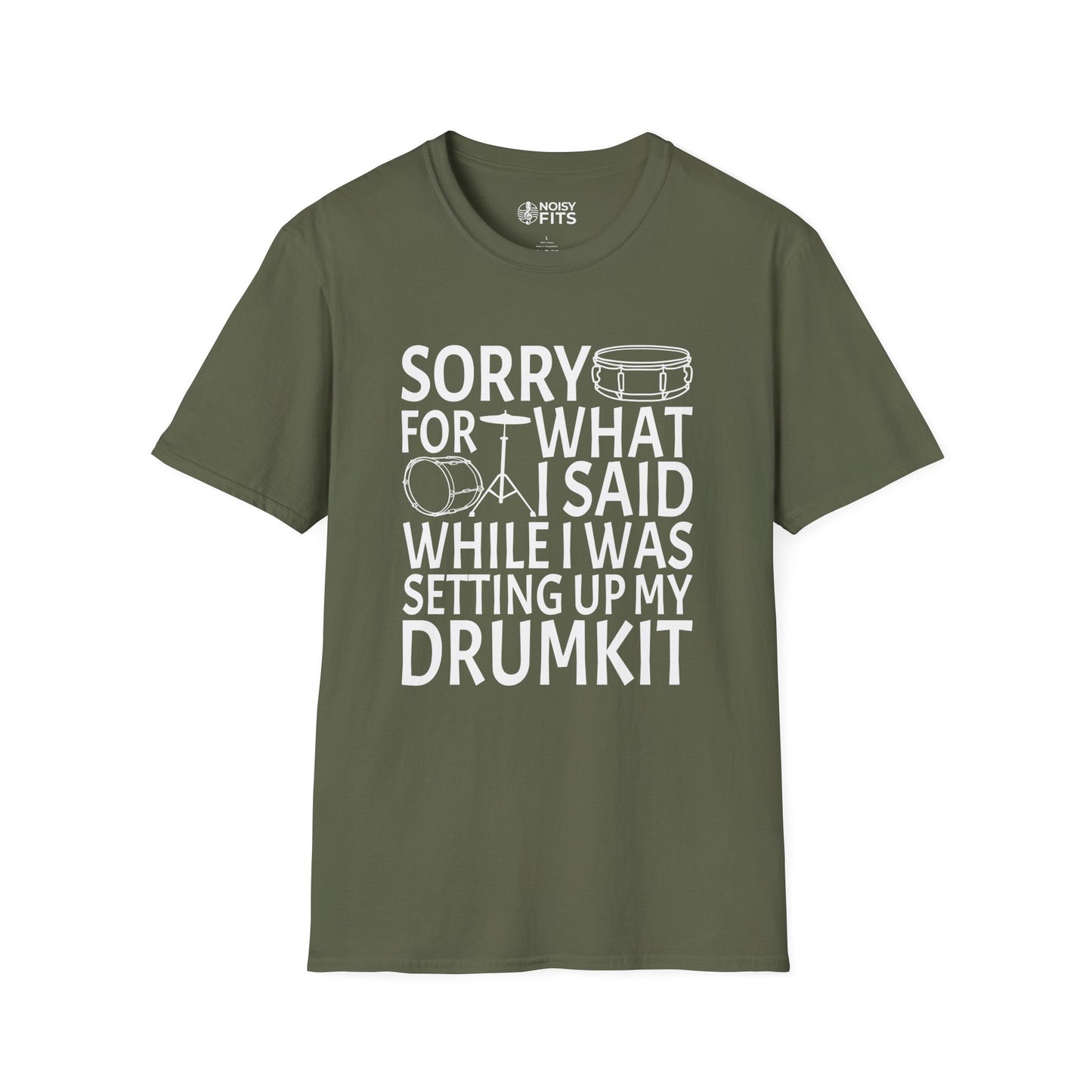 Drum Setup Apology T-Shirt