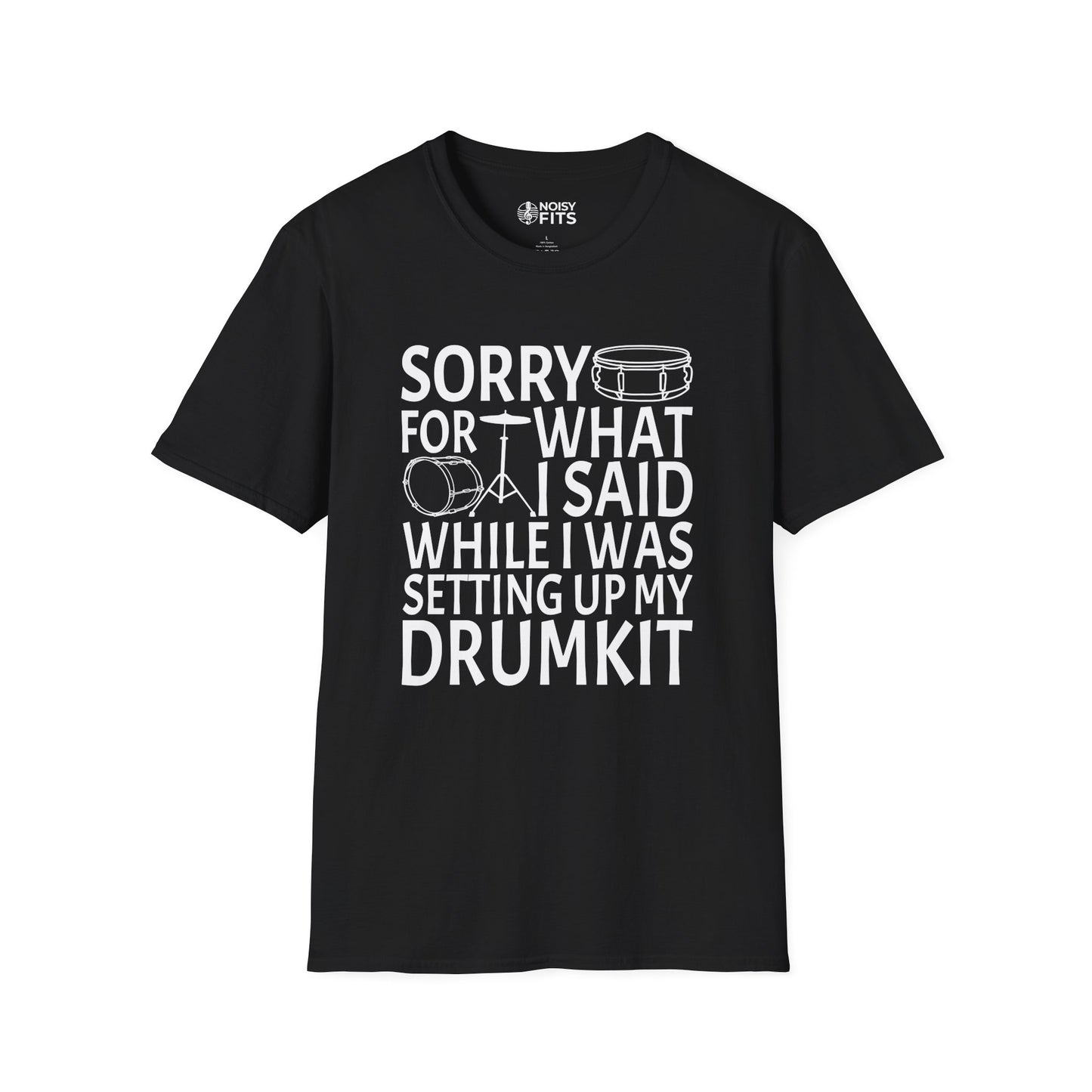 Drum Setup Apology T-Shirt