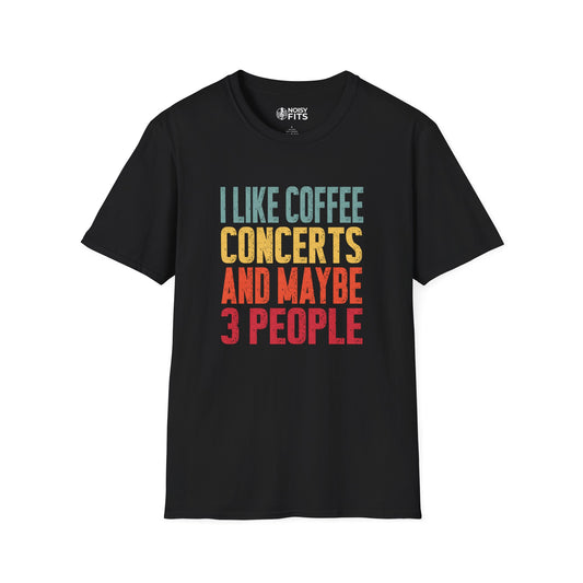 Coffee & Concerts T-Shirt