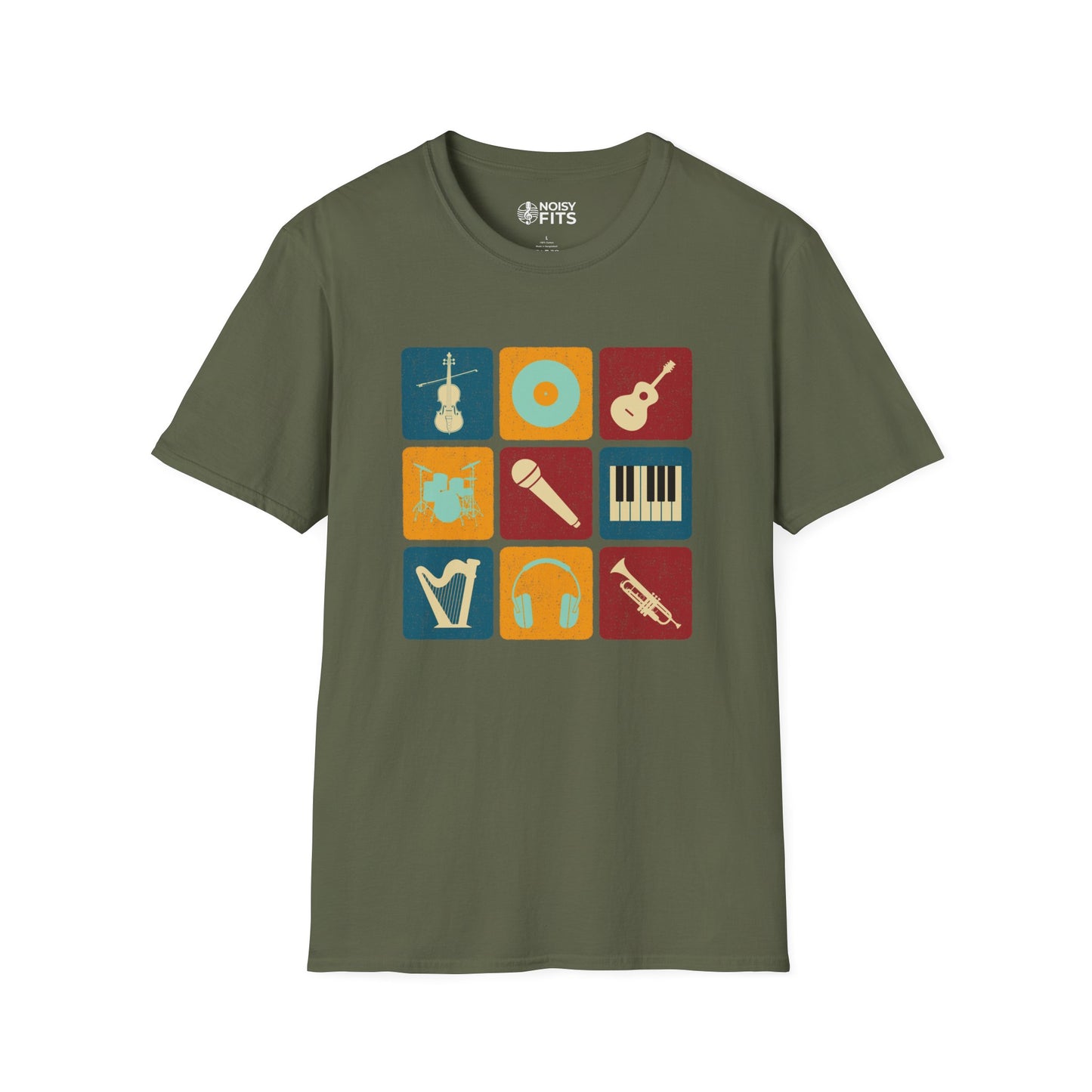 Vintage Music Instruments T-Shirt