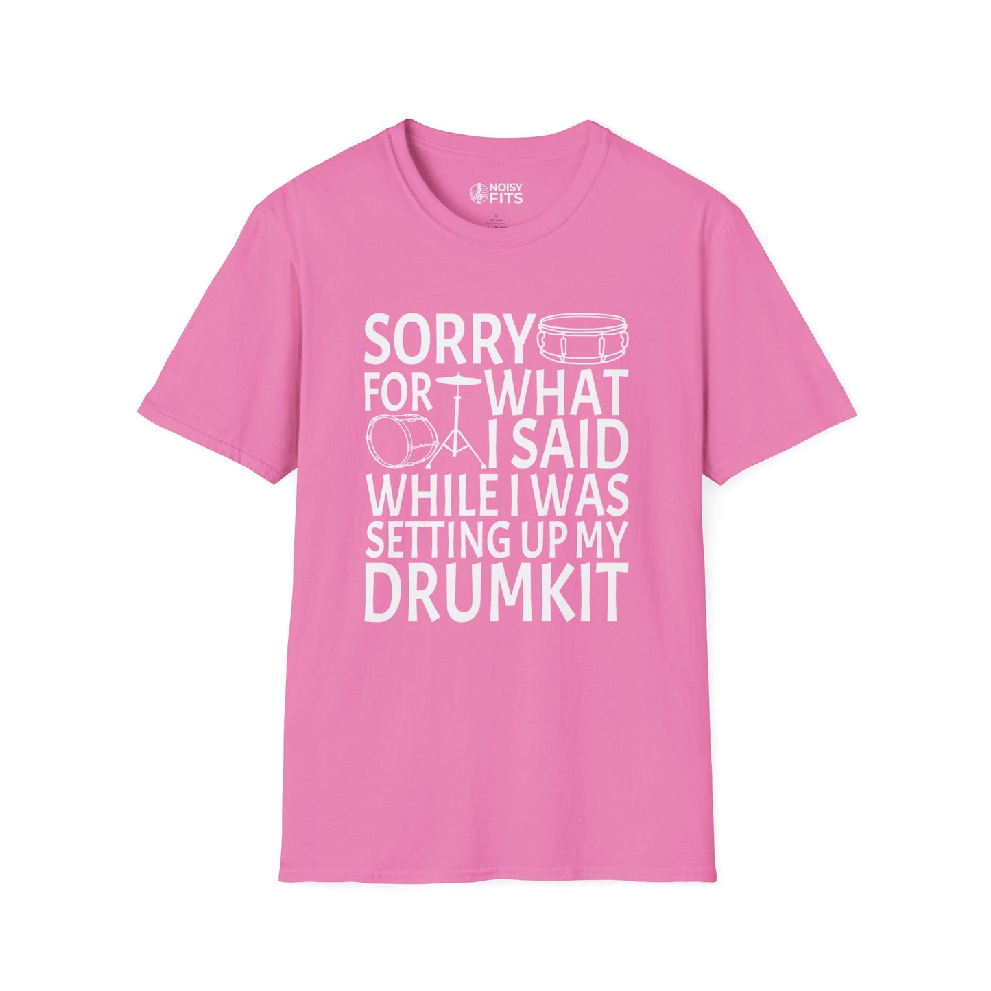 Drum Setup Apology T-Shirt