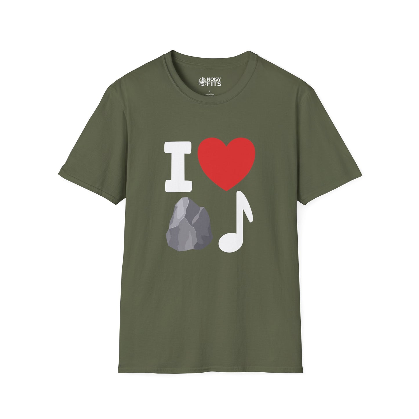 I Love Rock Muisc T-Shirt