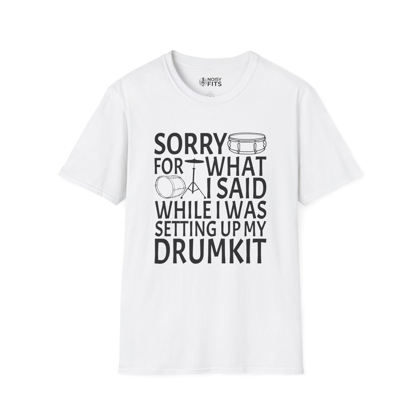 Drum Setup Apology T-Shirt