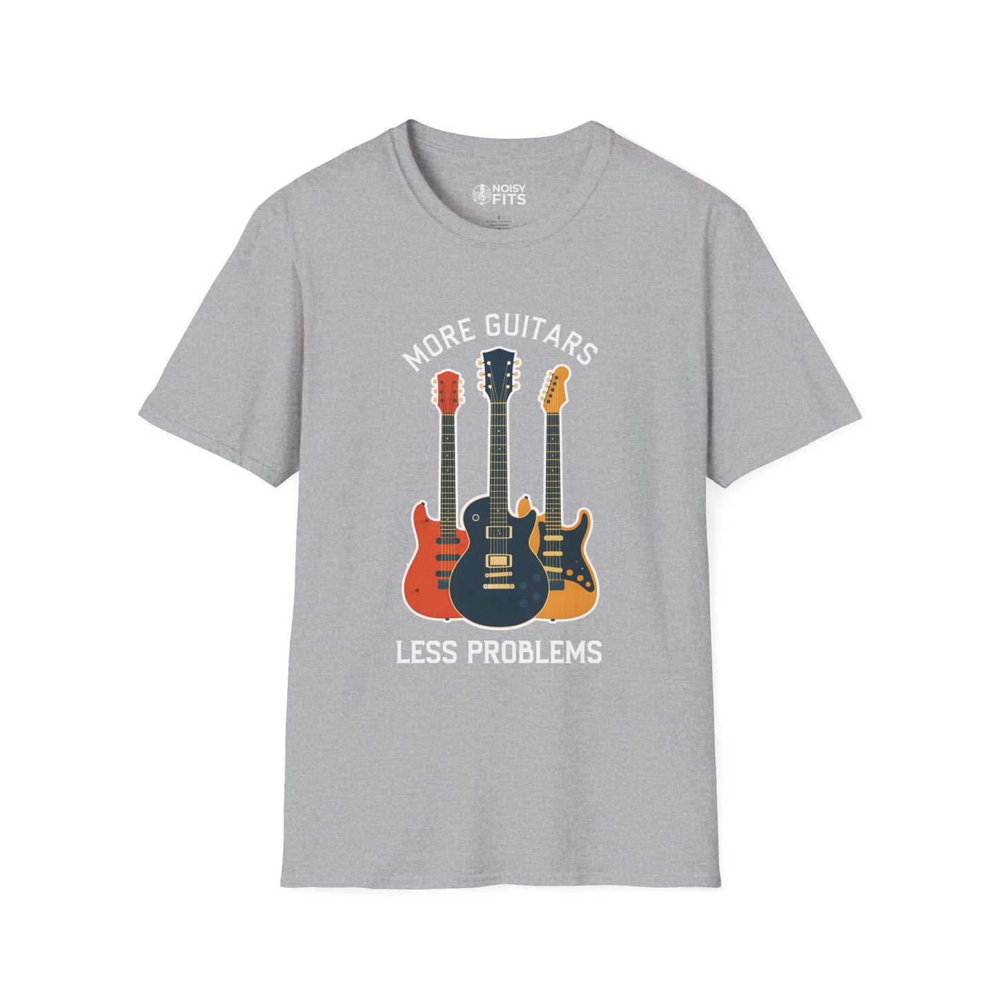 More Guitars Less Problems T-Shirt