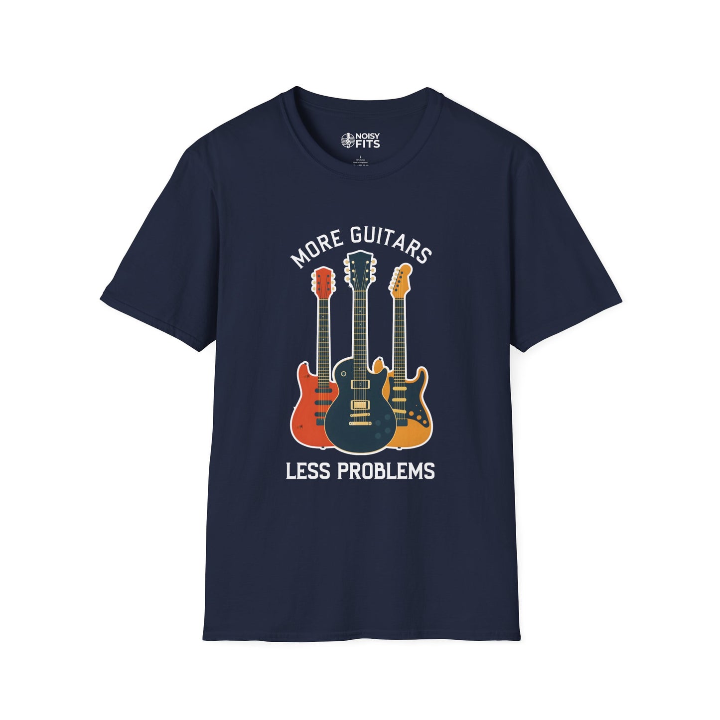 More Guitars Less Problems T-Shirt